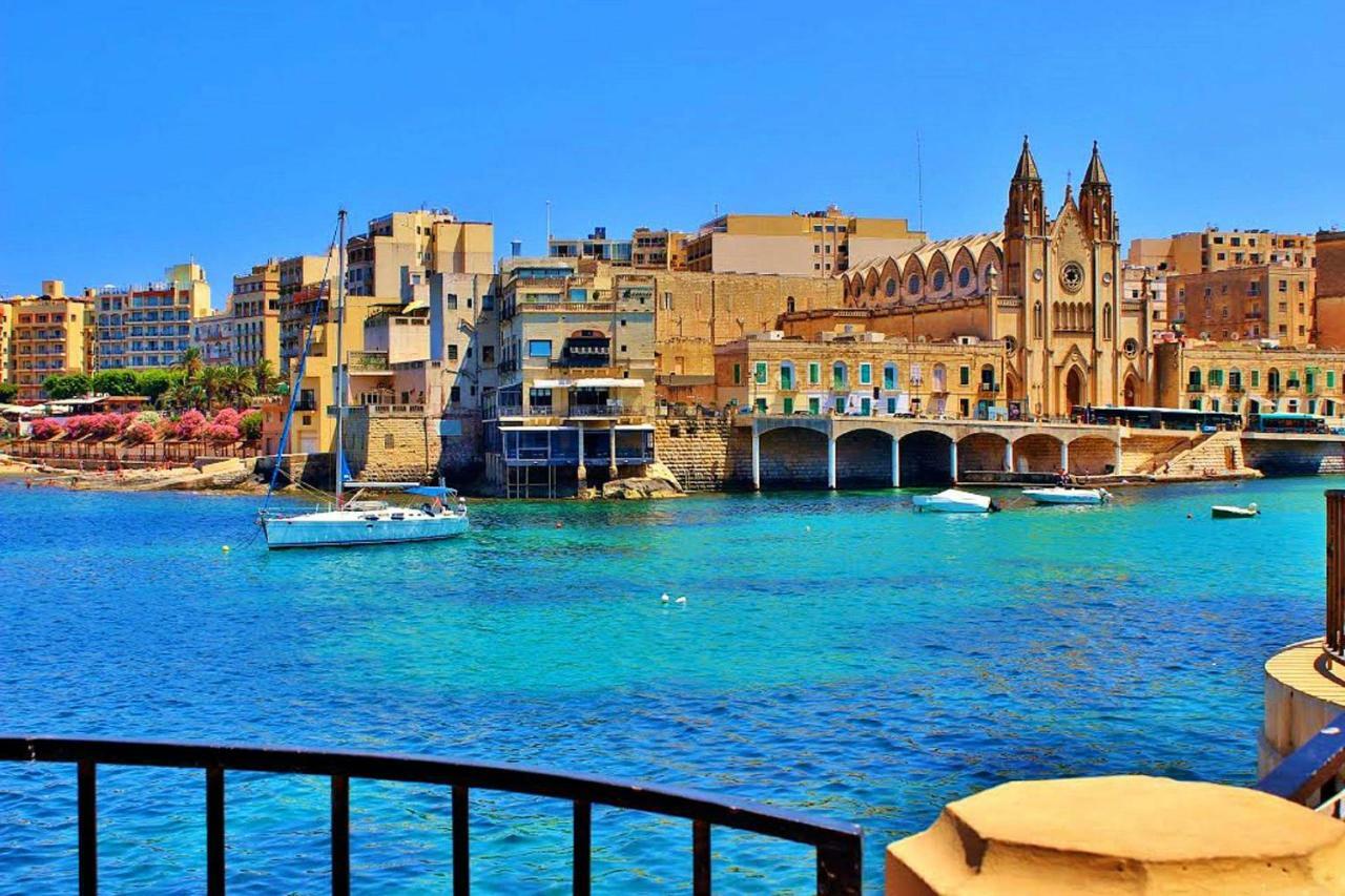 Contemporary, Luxury Apartment With Valletta And Harbour Views Sliema Buitenkant foto